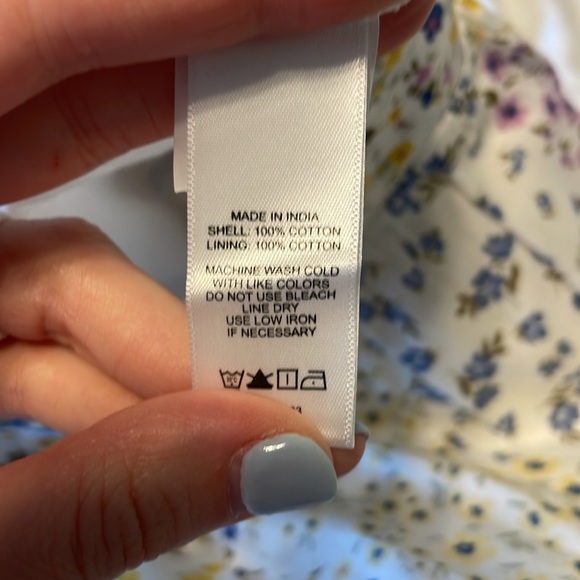 1. State patchwork ditzy floral ruffle skirt - Picture 3 of 3